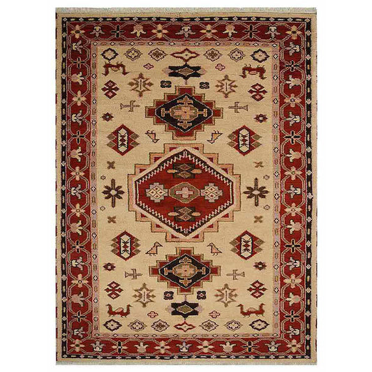Serapi Hand Knotted Afghan Rug