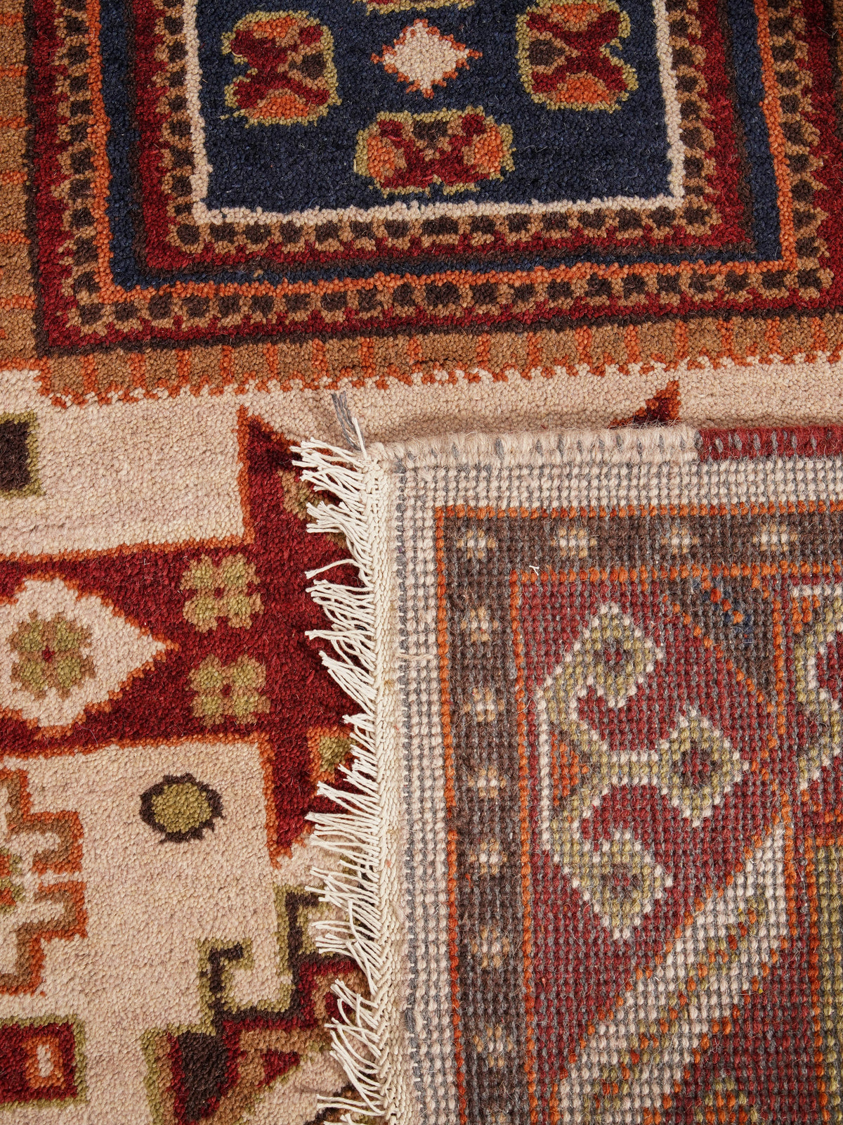Ziegler Hand Knotted Afghan Rug
