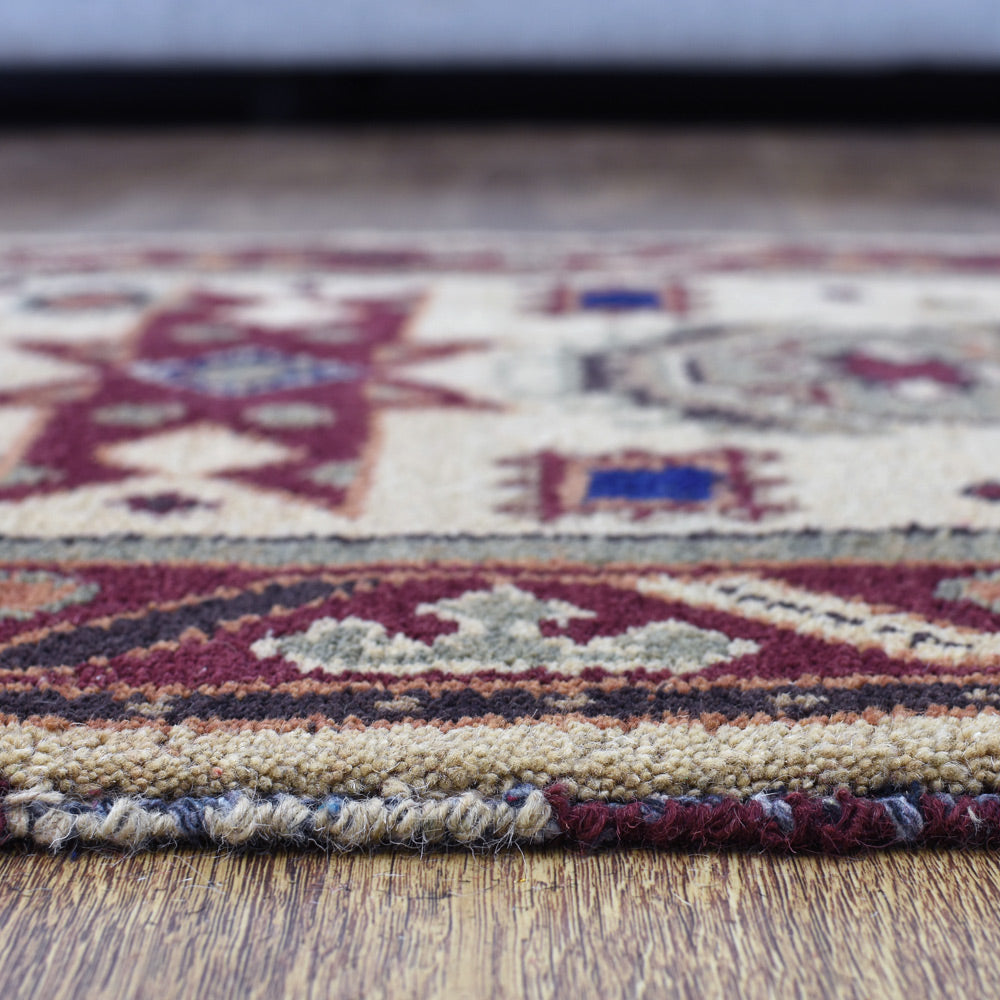 Ziegler Hand Knotted Afghan Rug