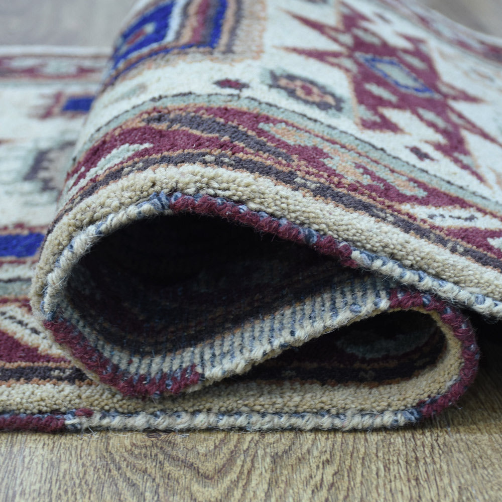 Ziegler Hand Knotted Afghan Rug