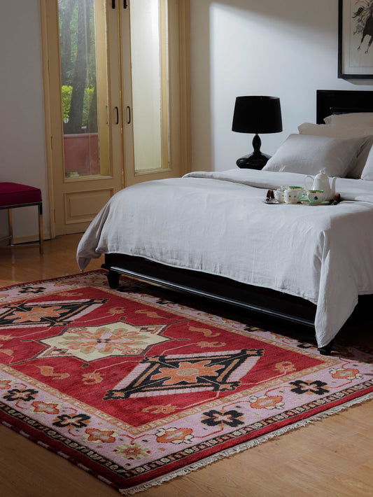 Farahan Hand Knotted Afghan Rug