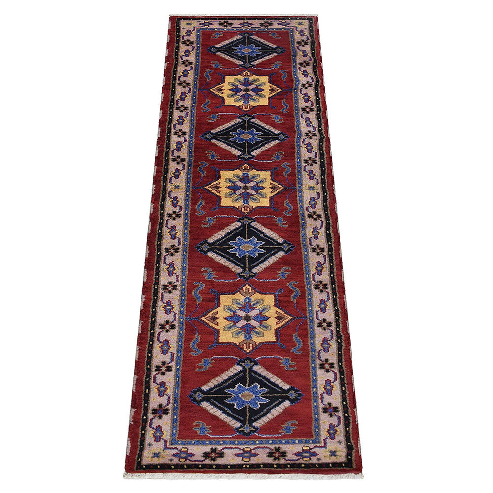 Farahan Hand Knotted Afghan Rug