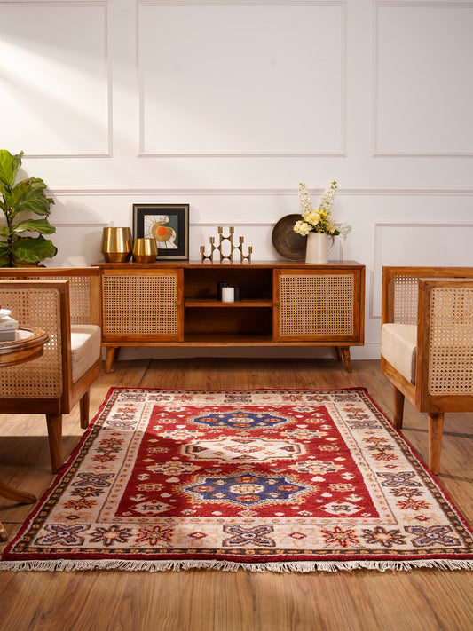 Ghashghai Hand Knotted Afghan Rug