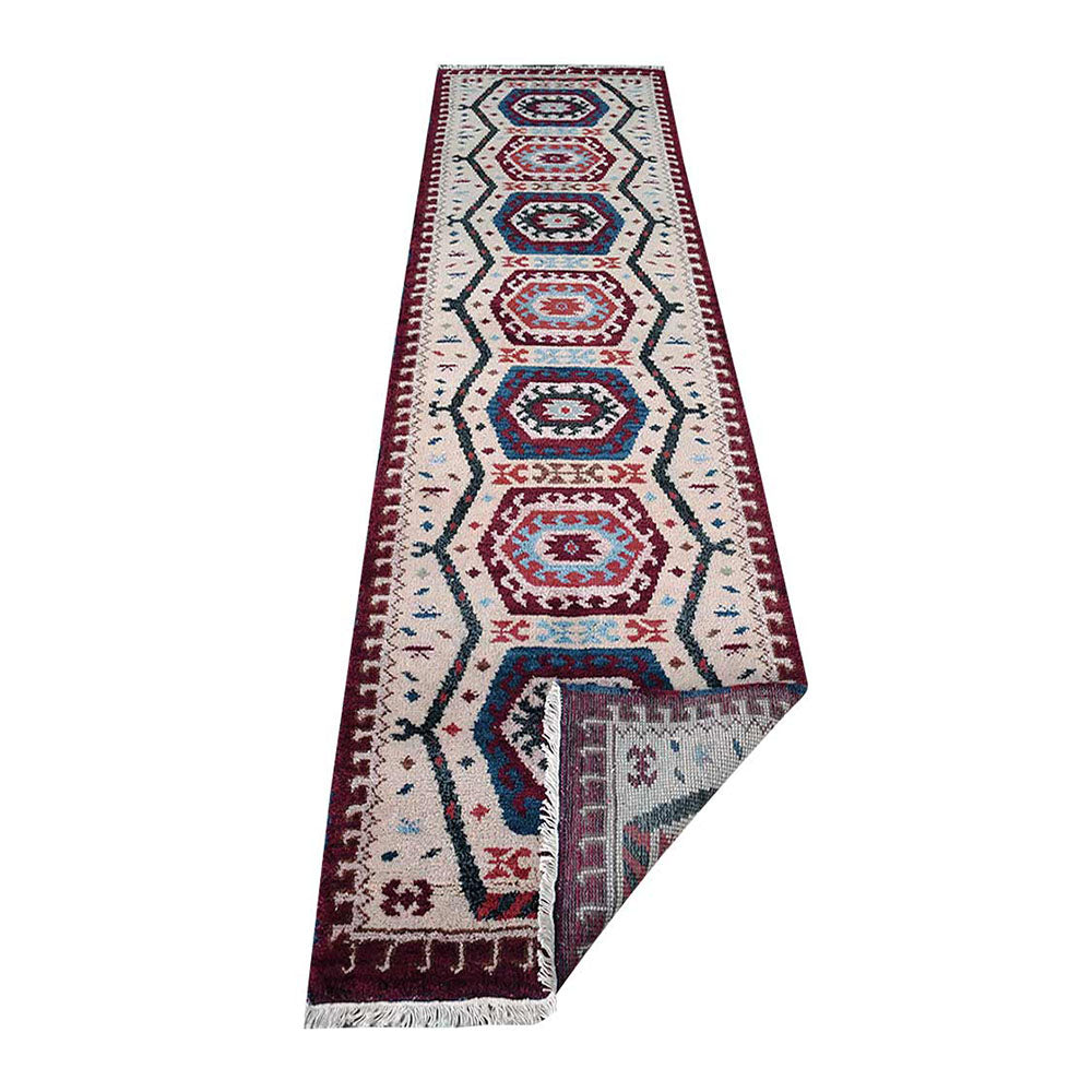 Bijar Hand Knotted Afghan Rug