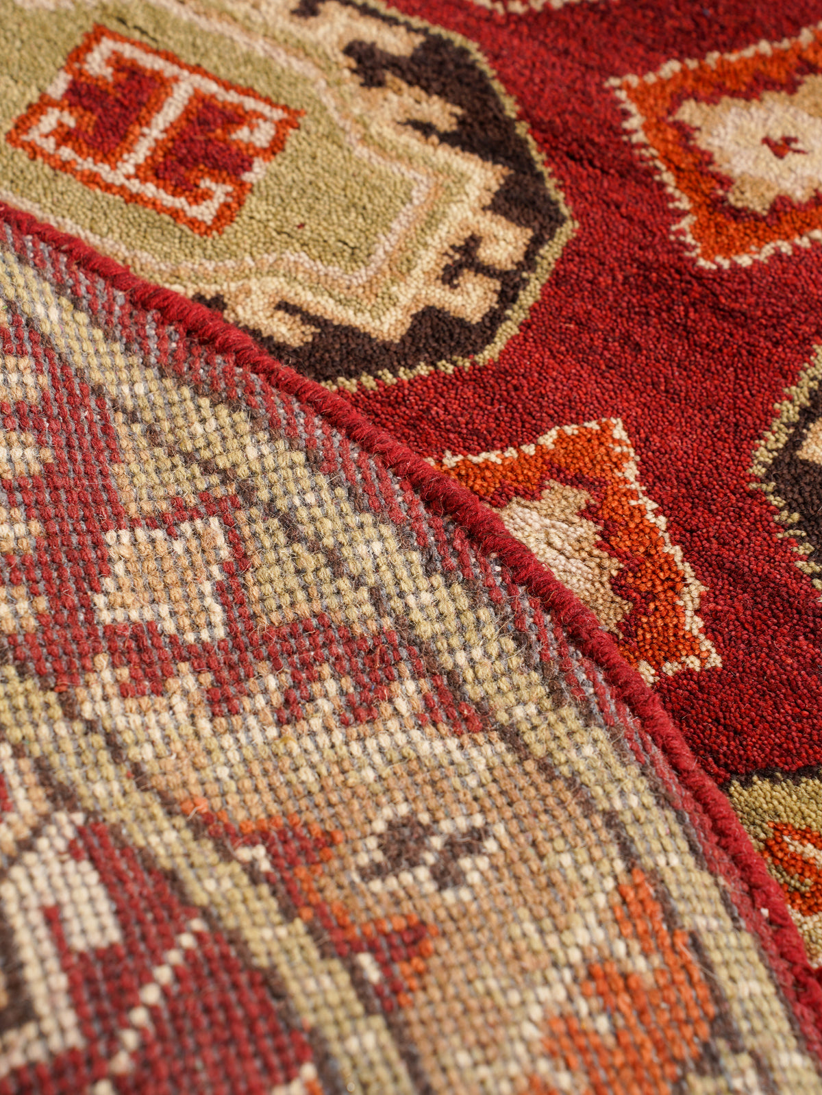Moud Hand Knotted Afghan Rug