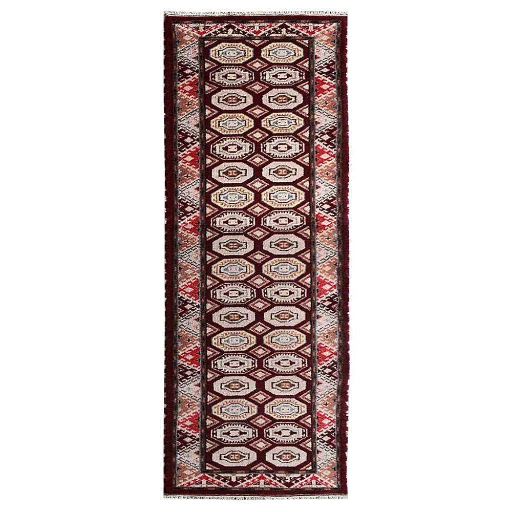 Moud Hand Knotted Afghan Rug
