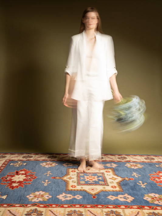 Sardarabad Hand Knotted Afghan Rug