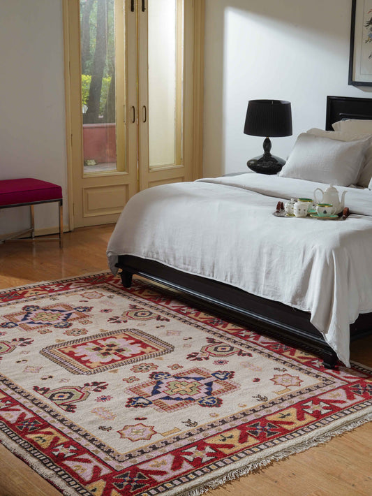 Yalameh Hand Knotted Afghan Rug