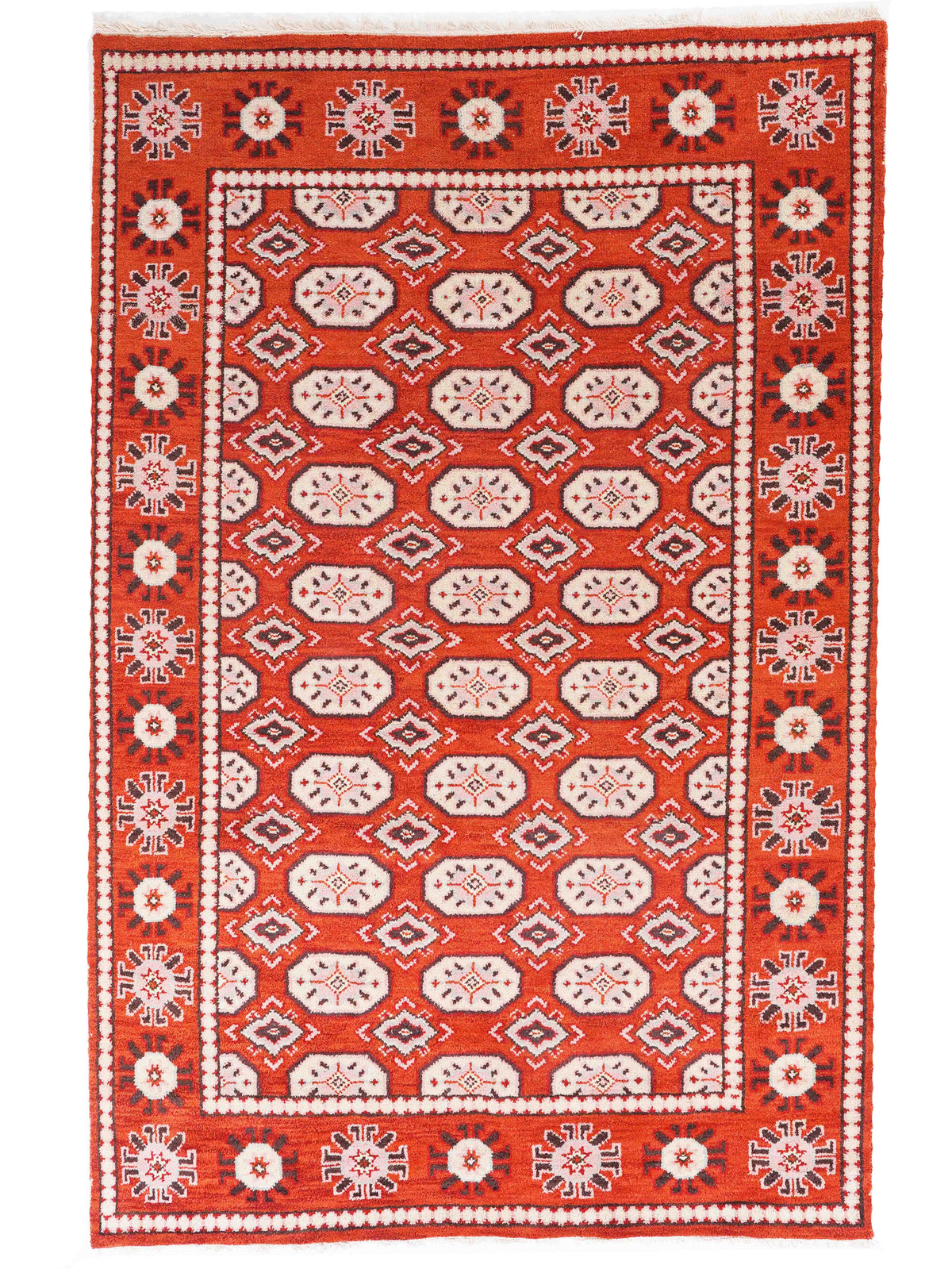Bakhtiari Hand Knotted Afghan Rug