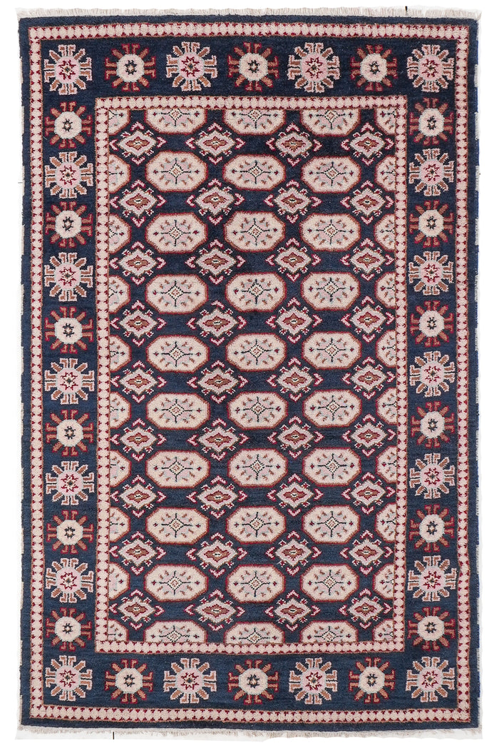 Bakhtiari Hand Knotted Afghan Rug — rug only