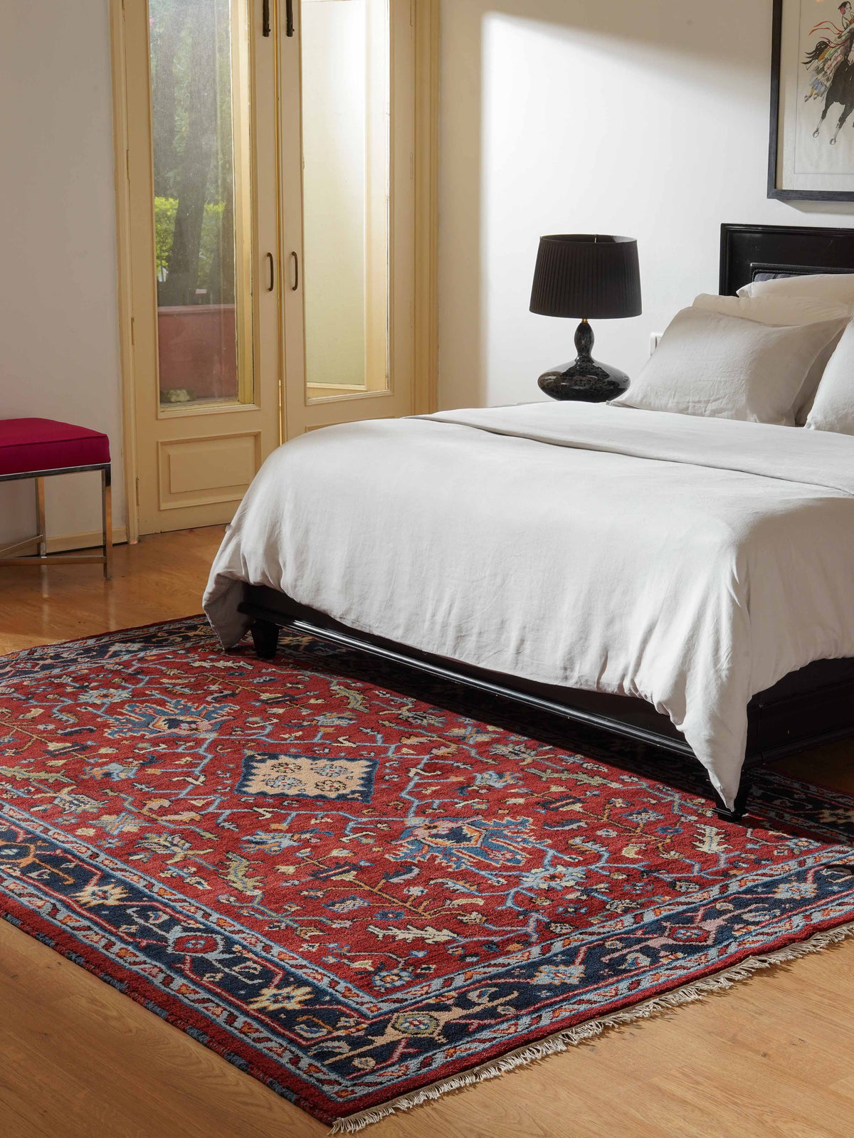 Mahi Hand Knotted Afghan Rug
