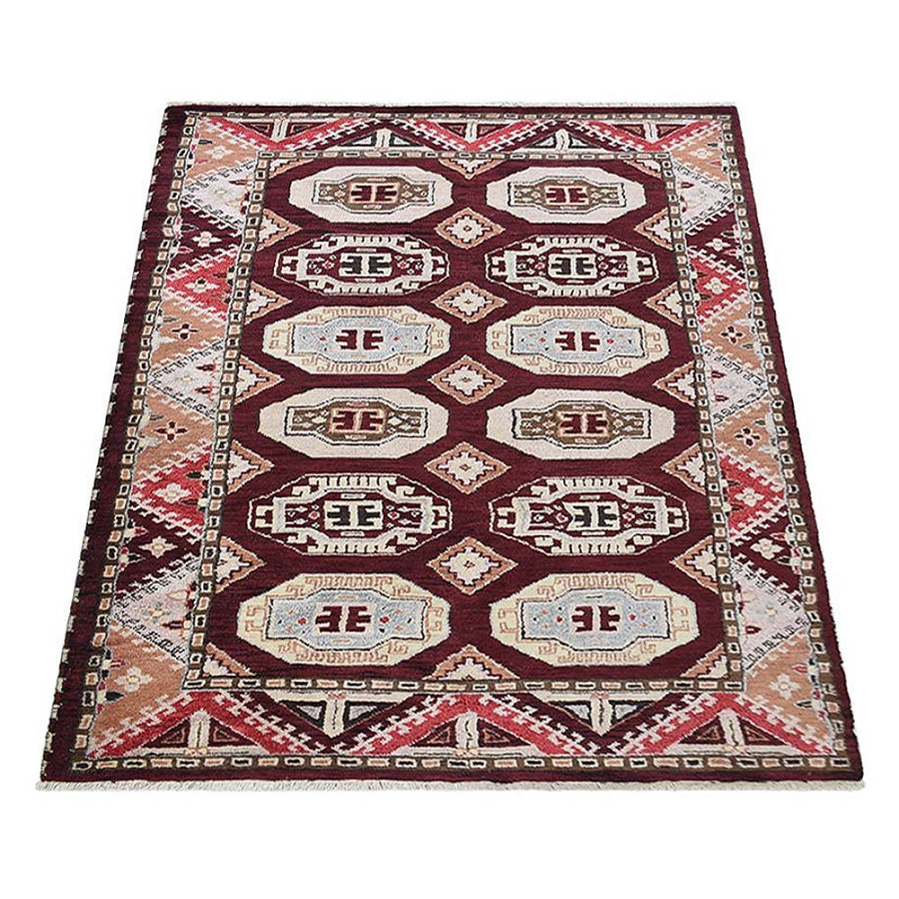 Malayer Hand Knotted Afghan Rug