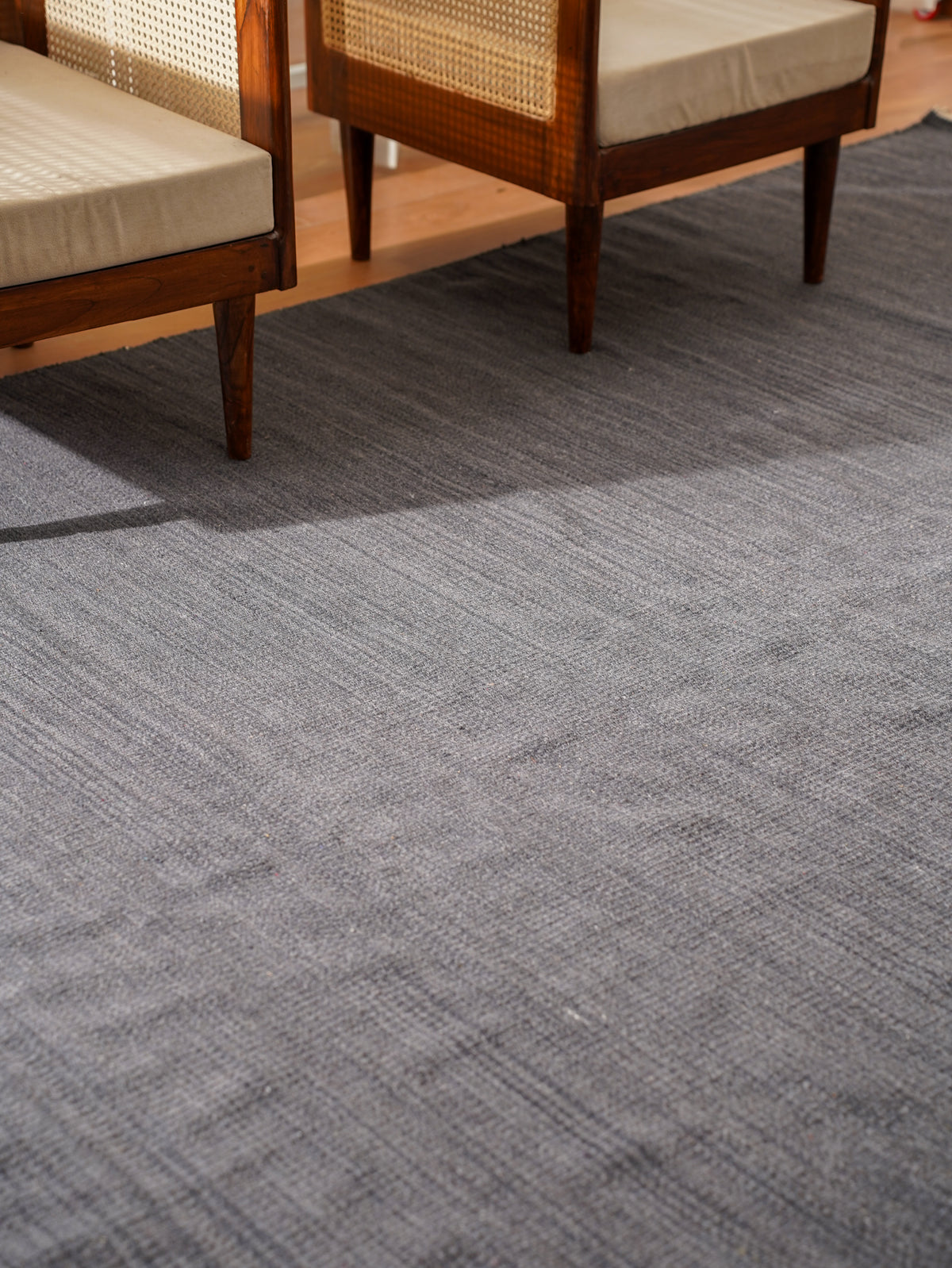 Fuzzy Hand Woven Rug