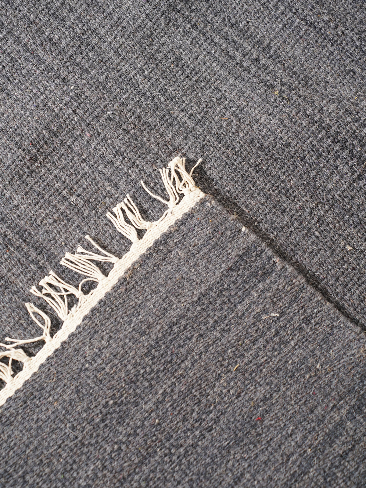 Fuzzy Hand Woven Rug