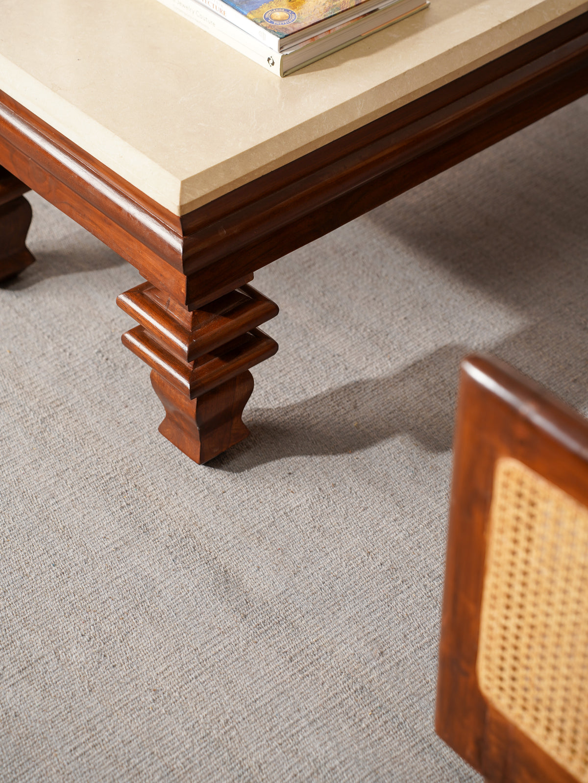 Fuzzy Hand Woven Rug