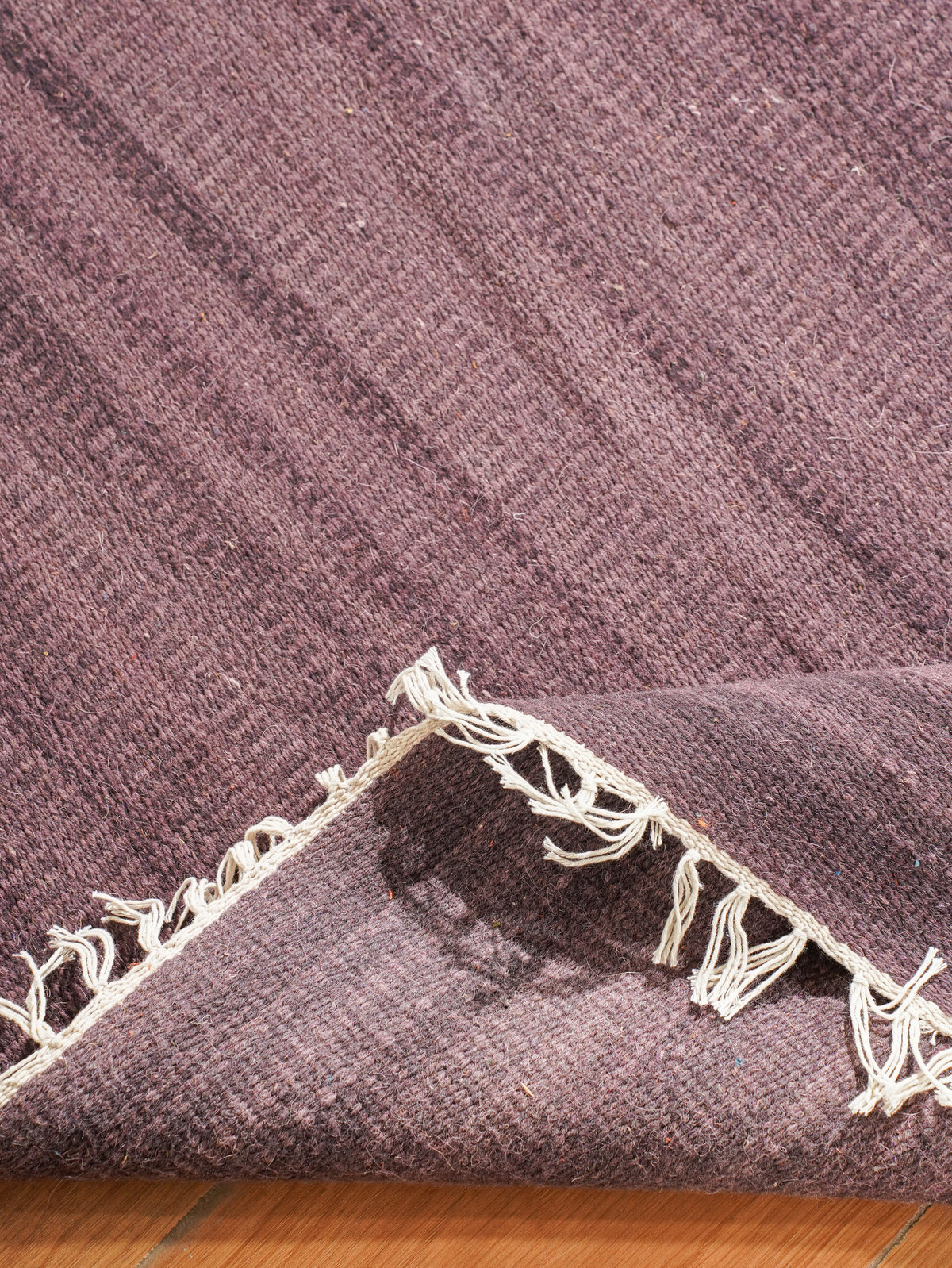 Fuzzy Hand Woven Rug