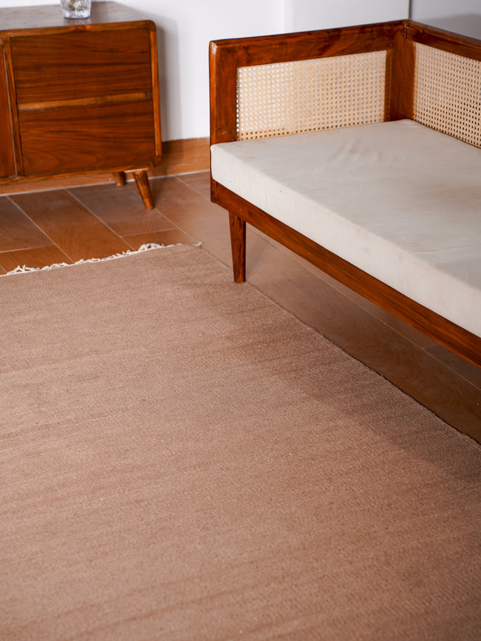 Fuzzy Hand Woven Rug — rug only