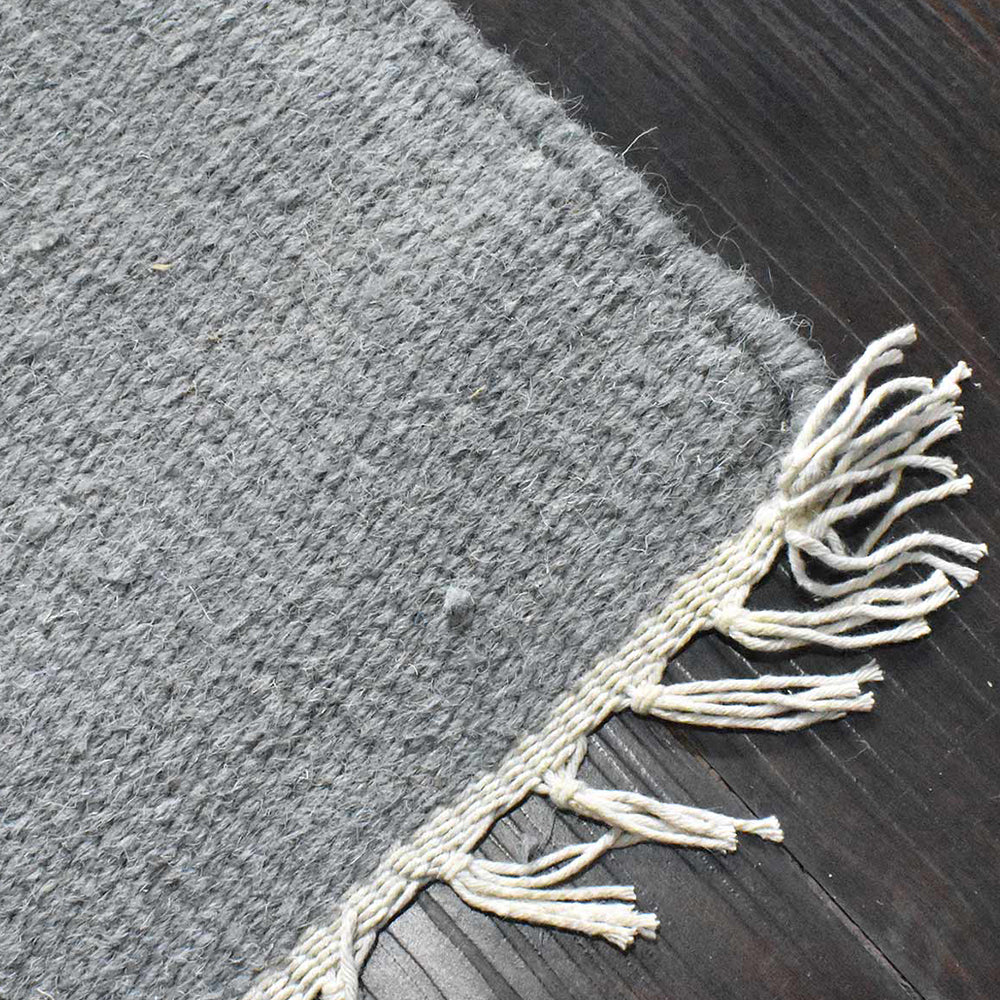 Fuzzy Hand Woven Rug