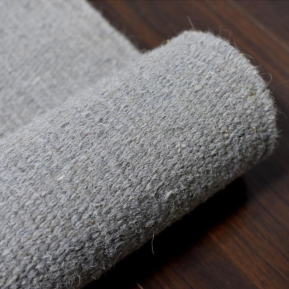Fuzzy Hand Woven Rug