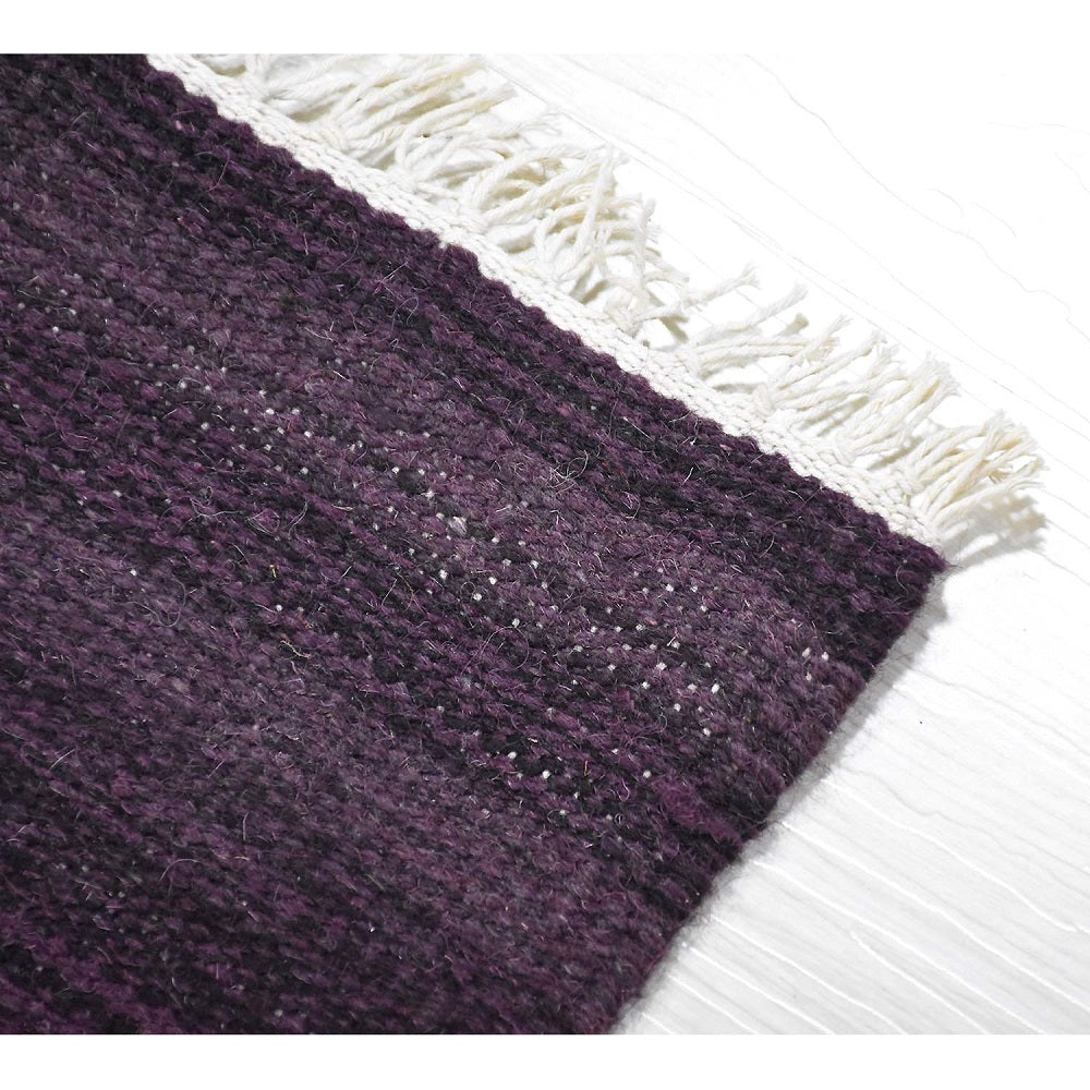Fuzzy Hand Woven Rug