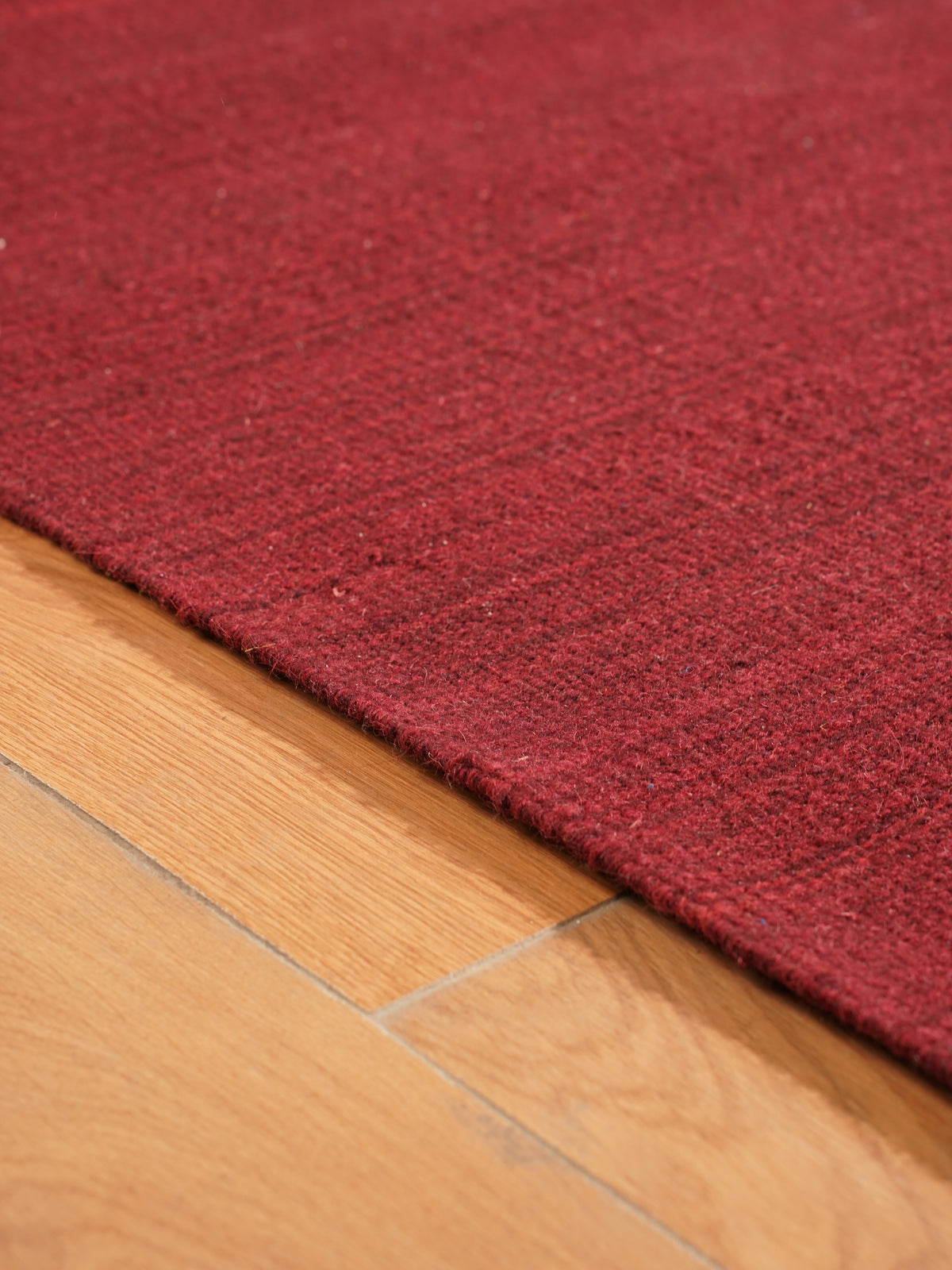 Fuzzy Hand Woven Rug
