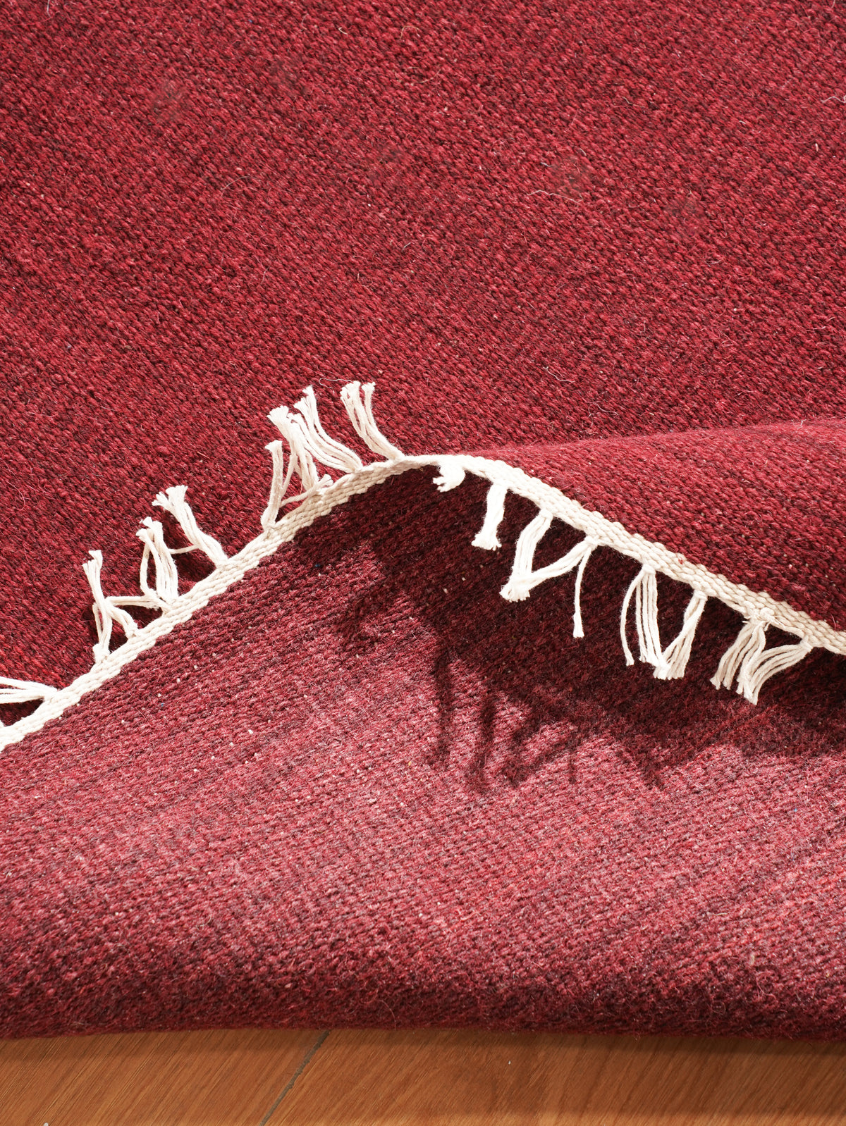 Fuzzy Hand Woven Rug