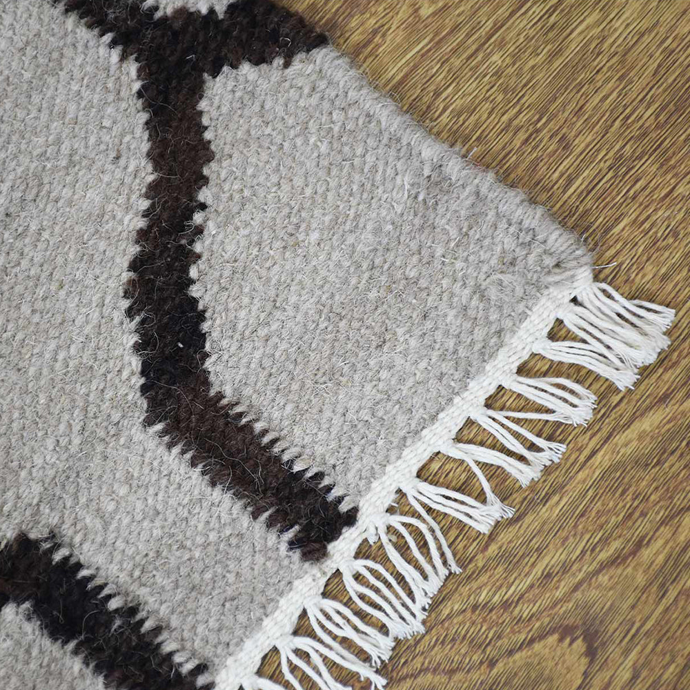Energetic Hand Woven Rug