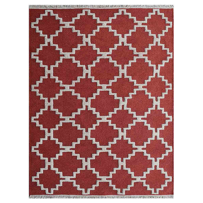 Triangular Hand Woven Rug
