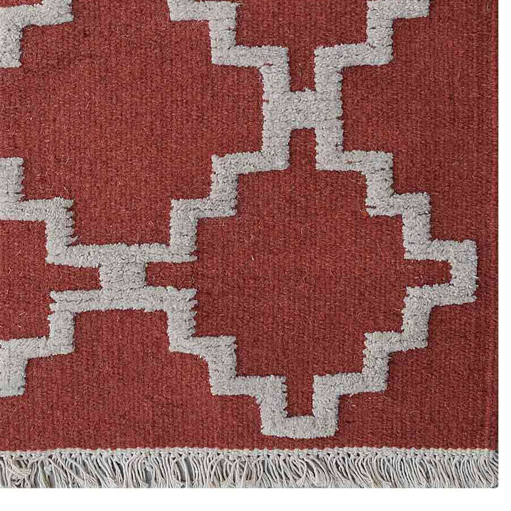 Triangular Hand Woven Rug
