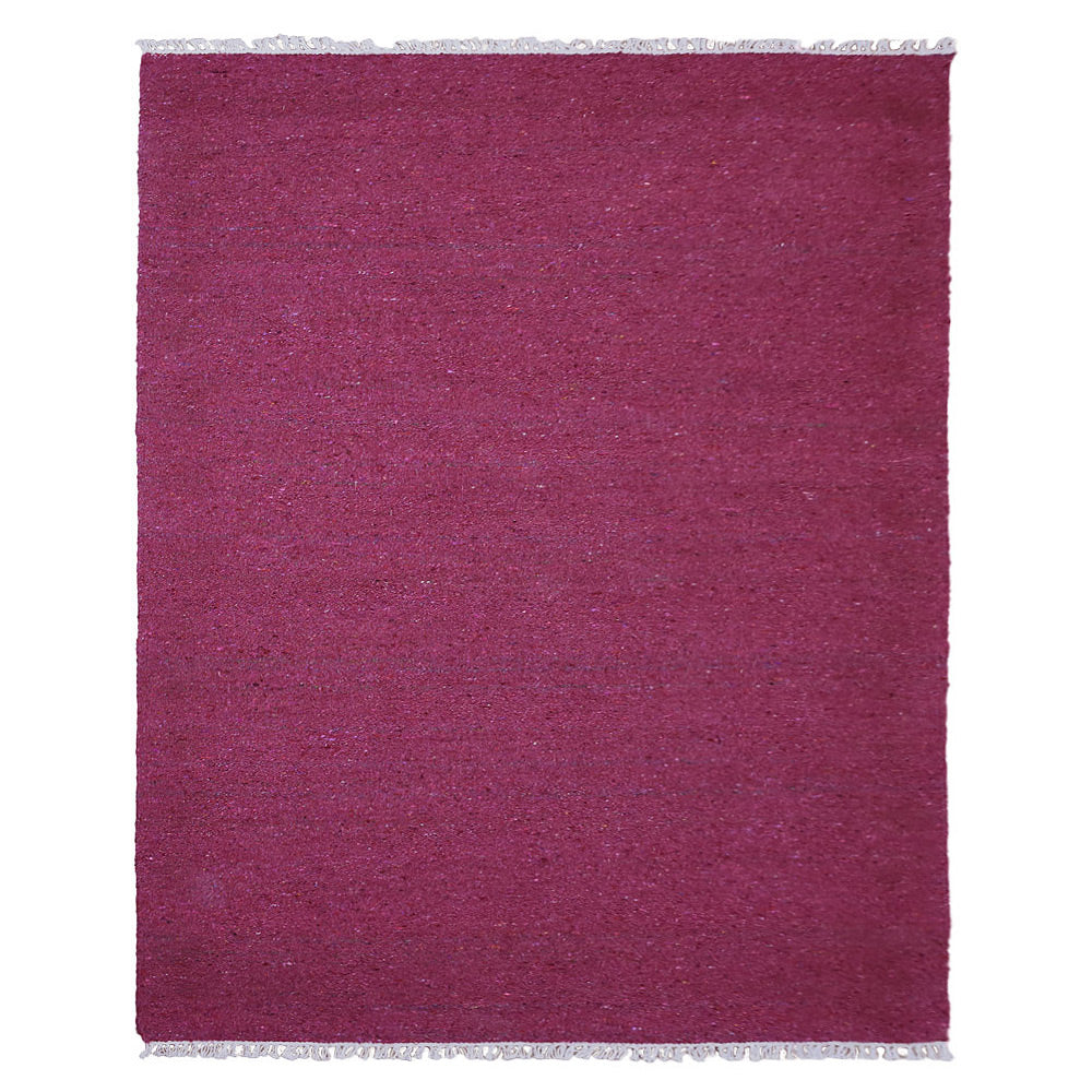 hand-woven-flat-weave-skittles-kilim-cotton-polyester-solid-pink-rug-side 1
