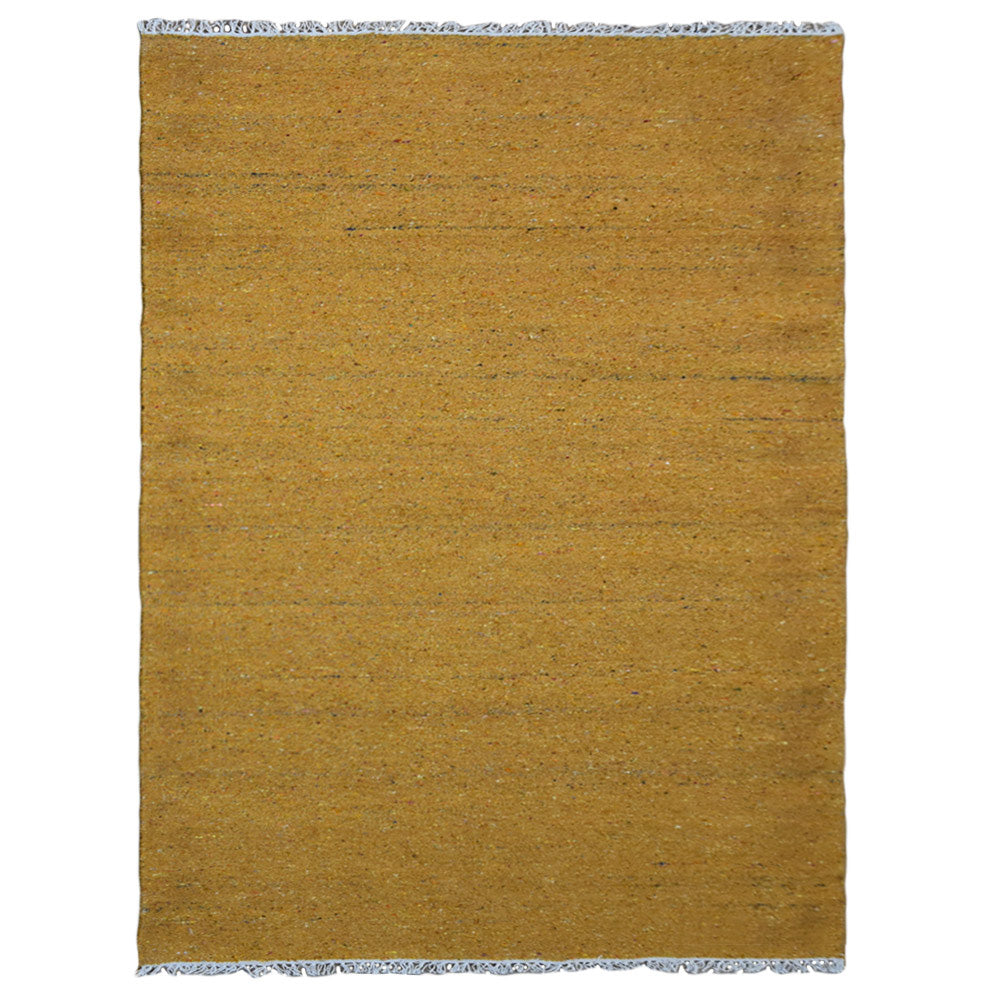 hand-woven-flat-weave-skittles-kilim-cotton-area-rug-solid-gold-side 1