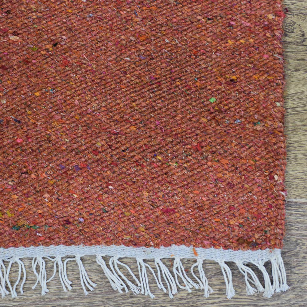 hand-woven-flat-weave-skittles-kilim-cotton-rust-rug-closeup 2