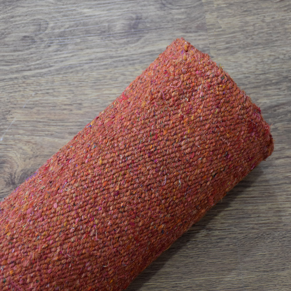 hand-woven-flat-weave-skittles-kilim-cotton-runner-rust-rug-closeup 6