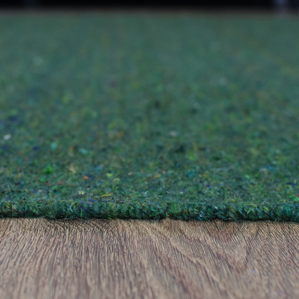 hand-woven-flat-weave-skittles-kilim-cotton-dark-green-runner-rug-closeup 4