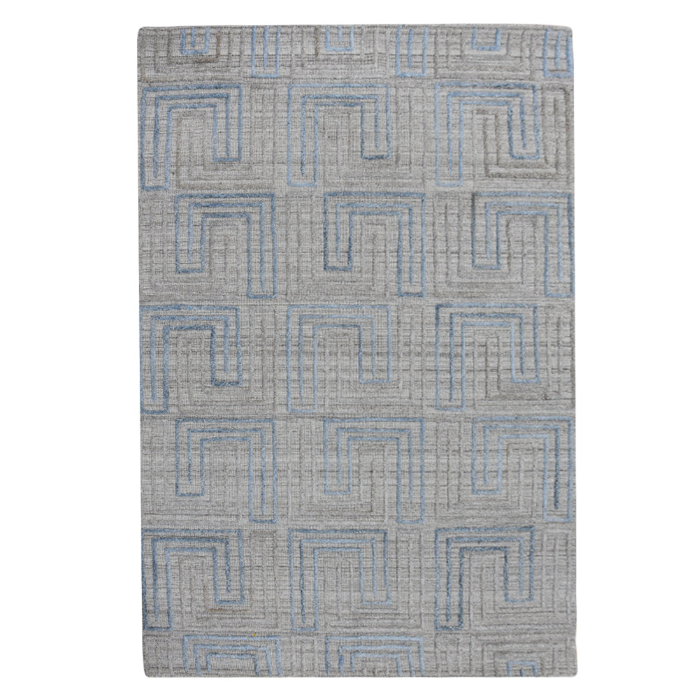 Tiled Hand Woven Rug