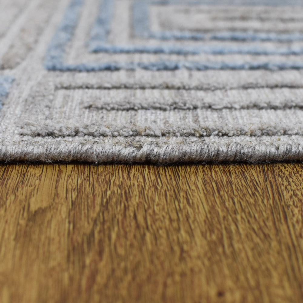 Tiled Hand Woven Rug