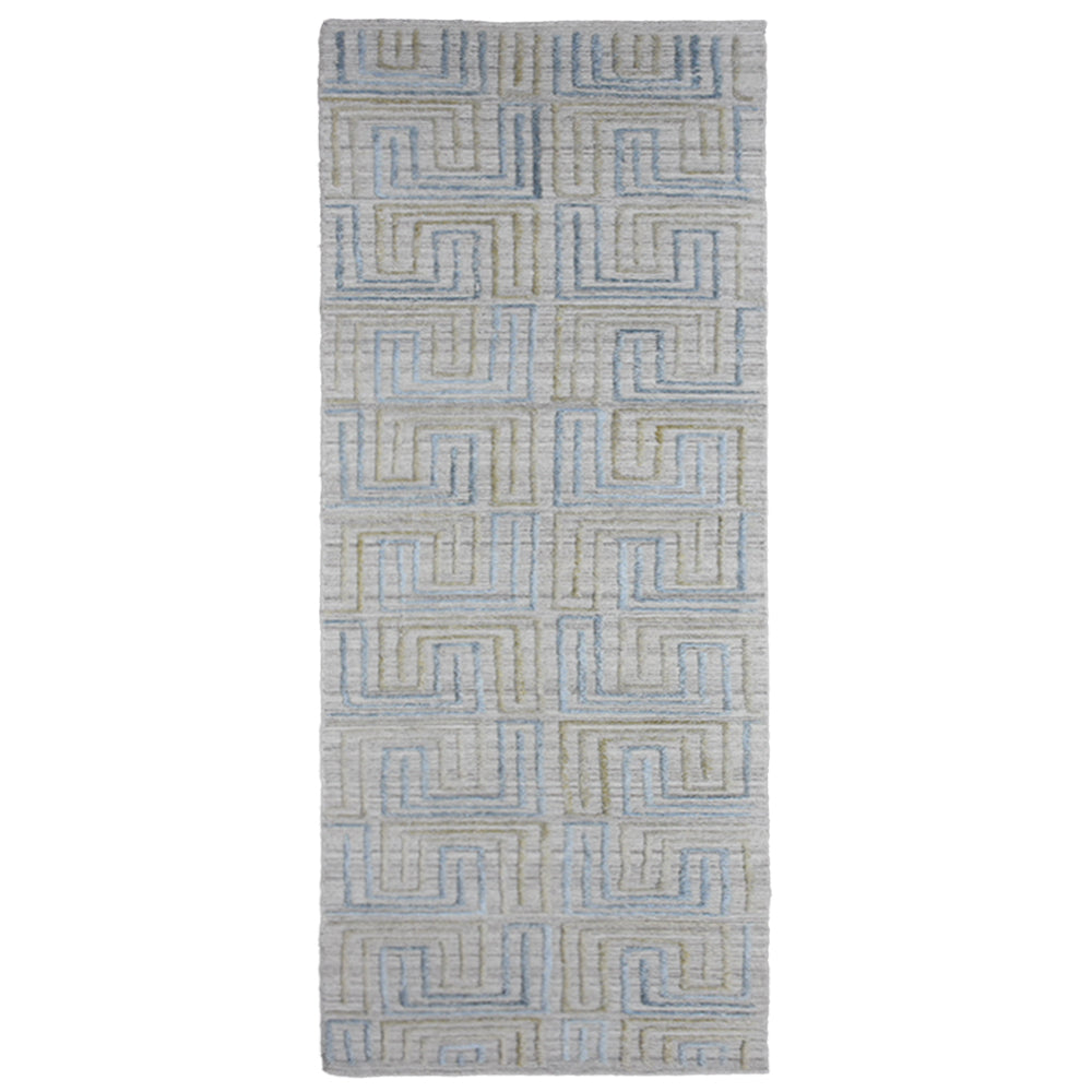 Tiled Hand Woven Rug