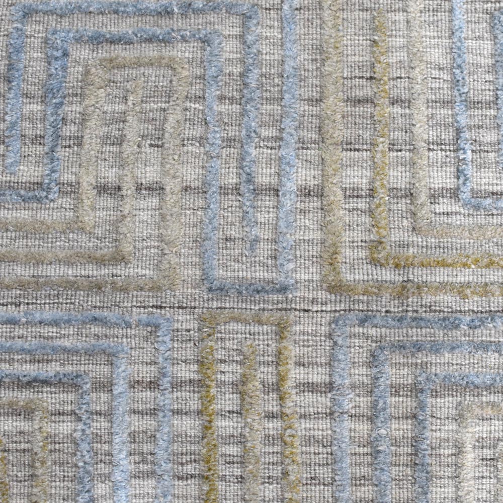 Tiled Hand Woven Rug