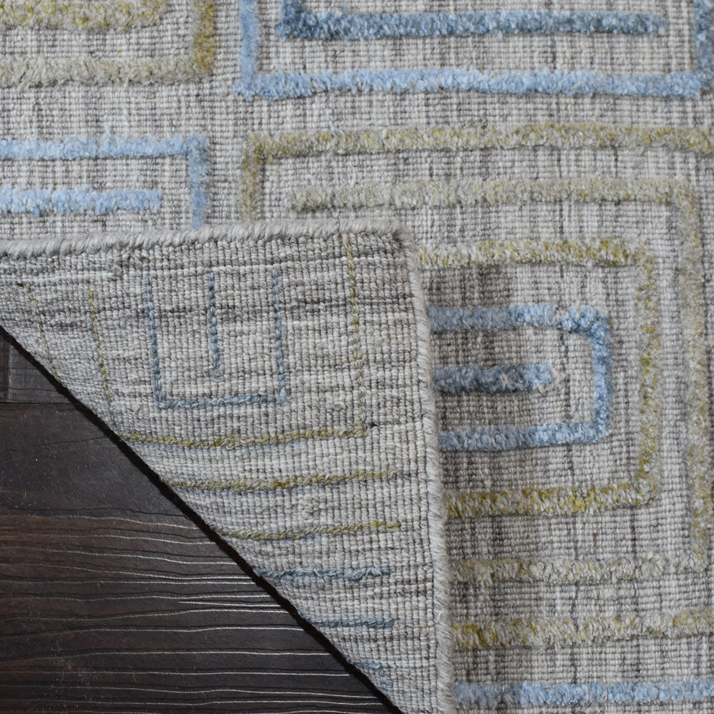 Tiled Hand Woven Rug