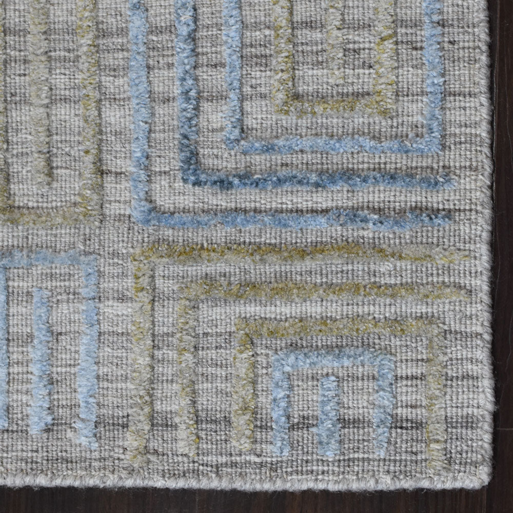 Tiled Hand Woven Rug