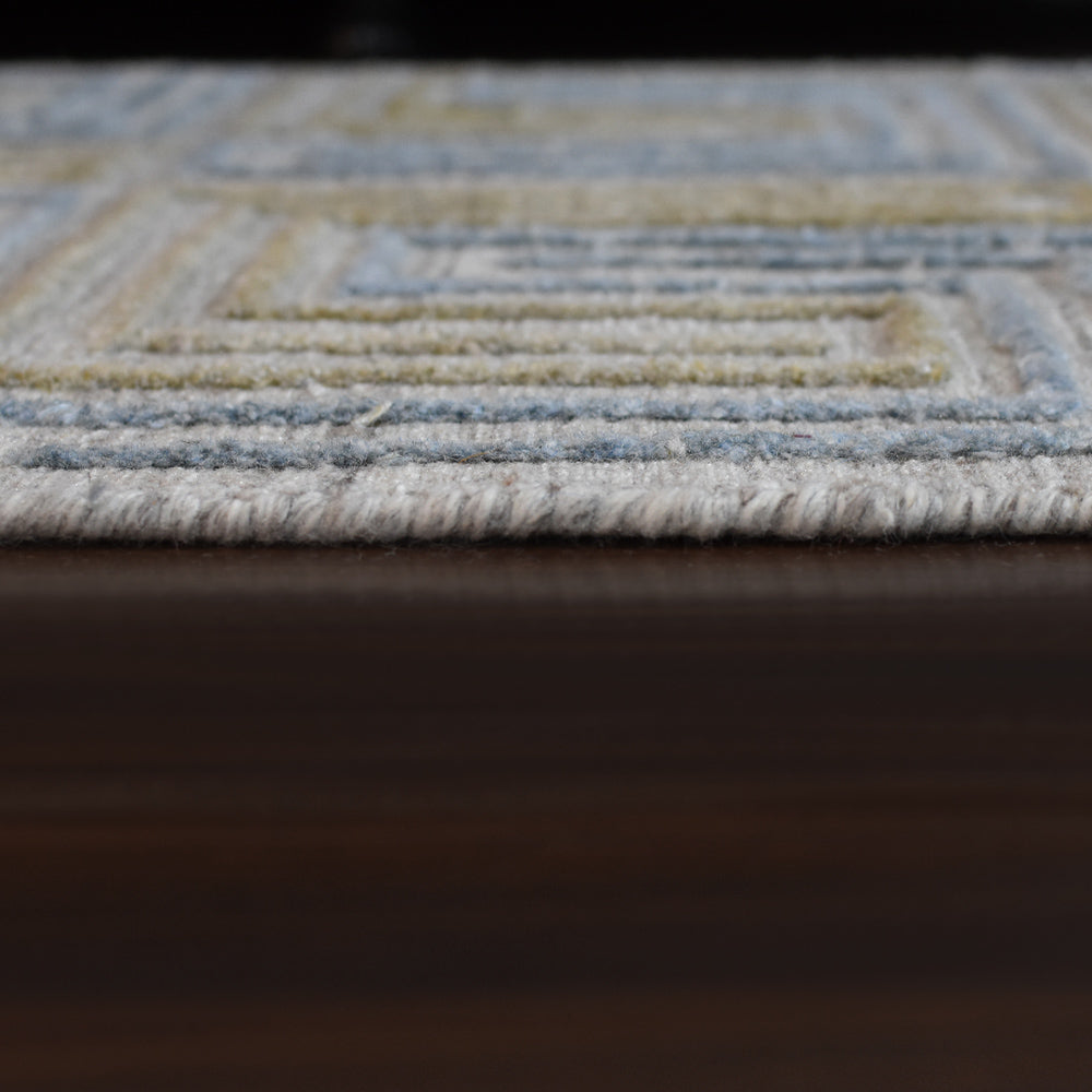 Tiled Hand Woven Rug