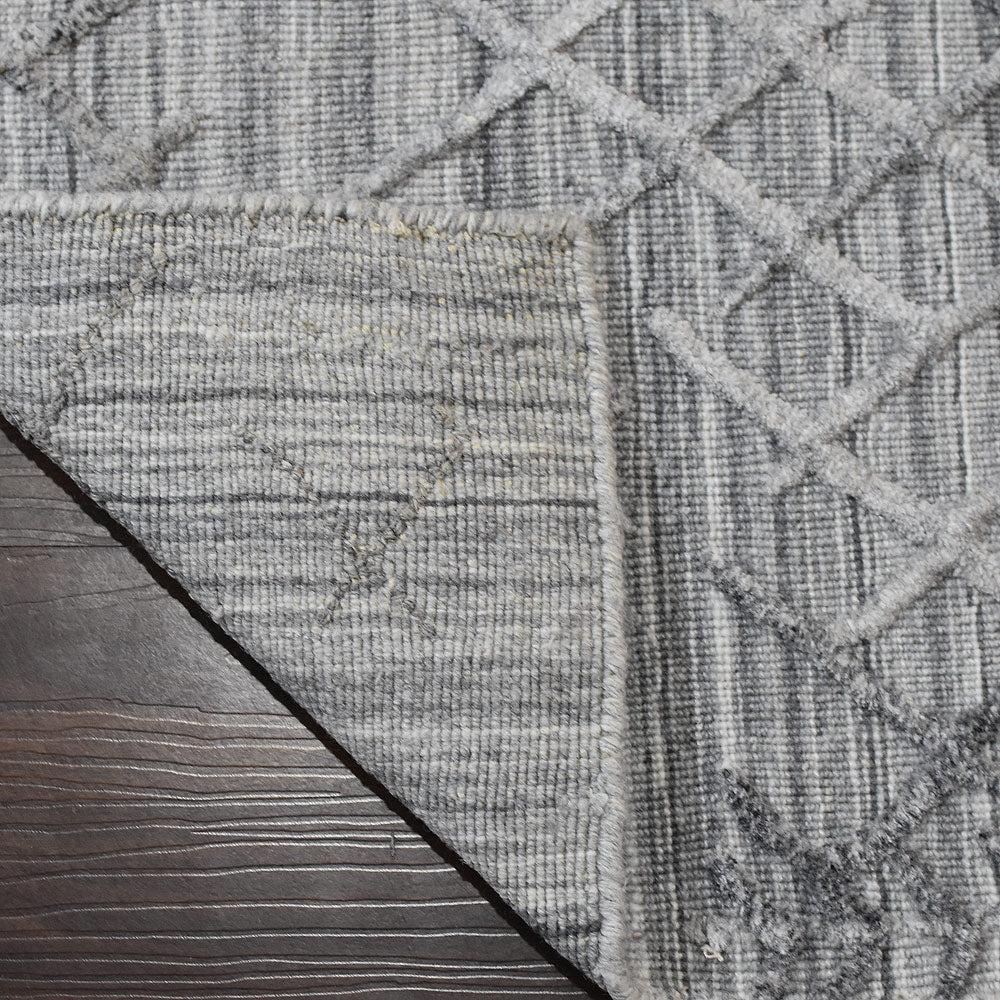 Quilted Hand Woven Rug