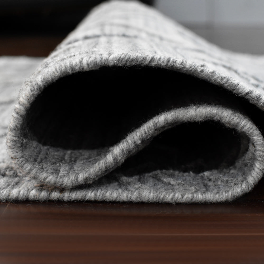 Quilted Hand Woven Rug