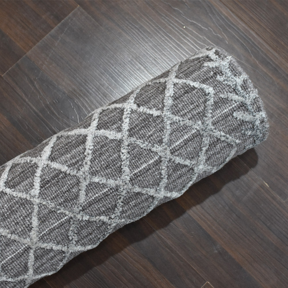 Quilted Hand Woven Rug