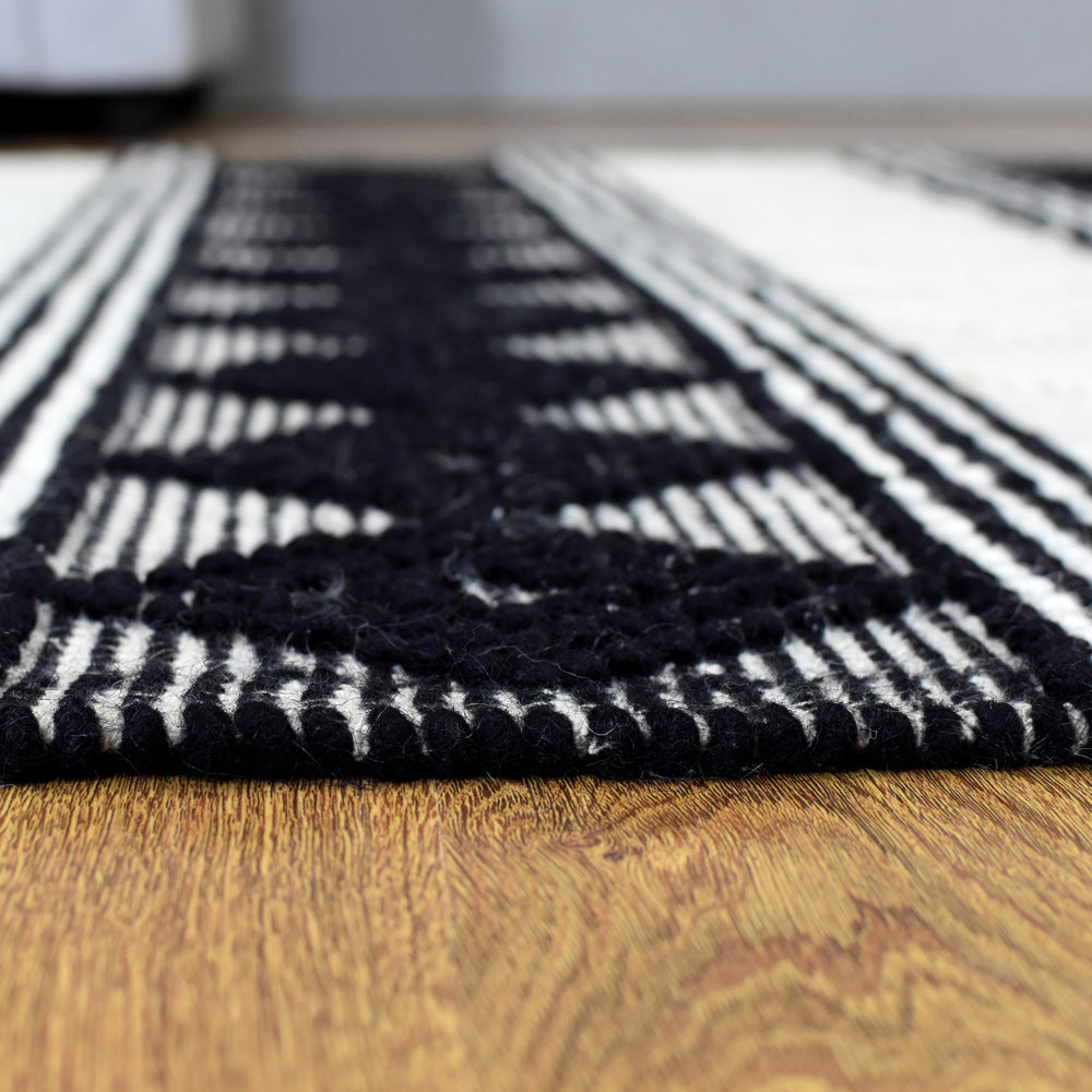 Industrial Hand Woven Rug