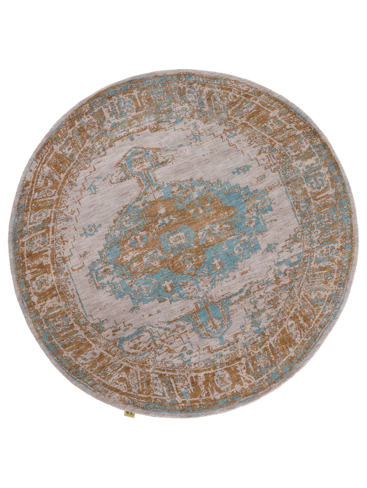 Sahara Mist Hand Knotted Wool Oriental Area Rug