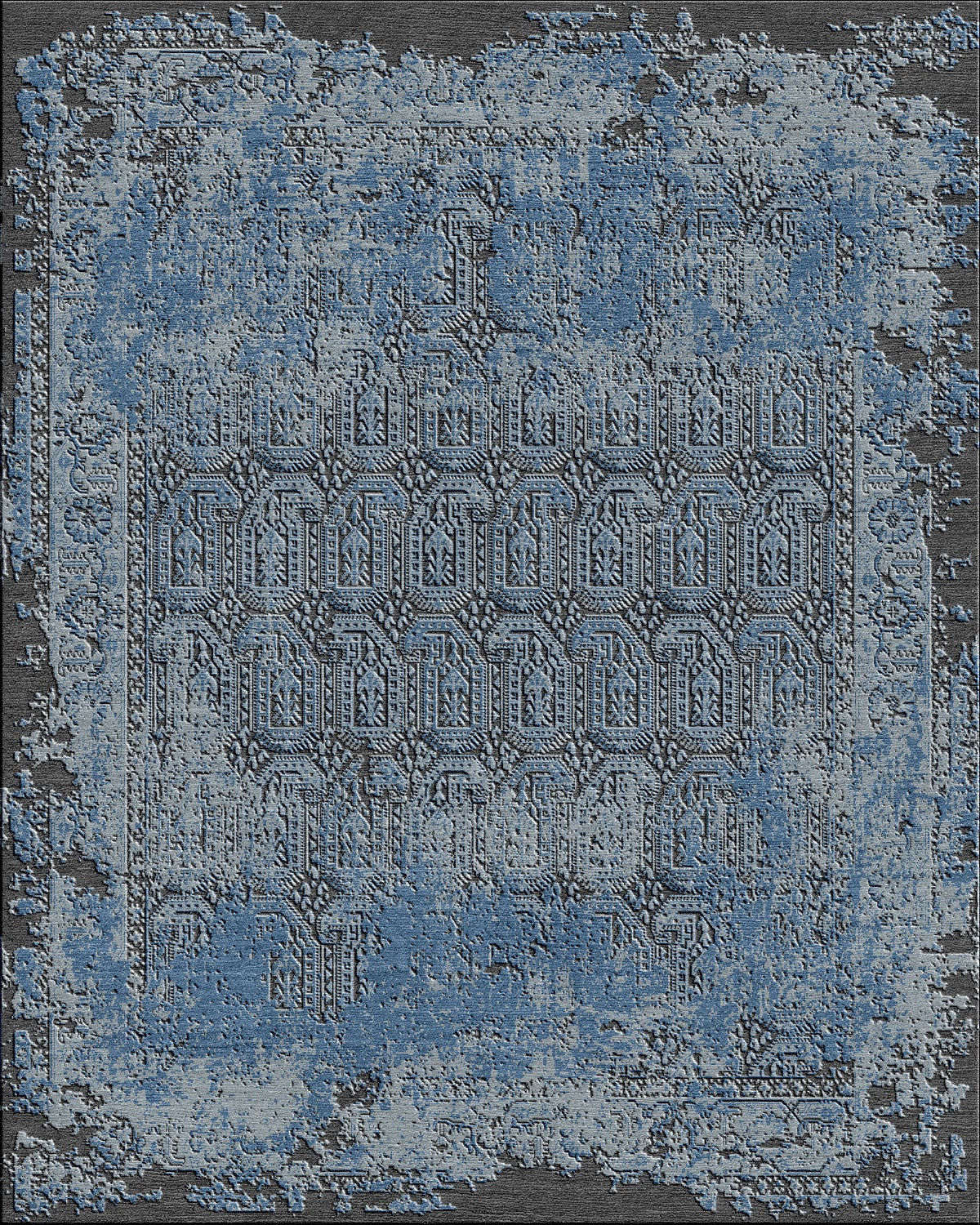 Hand Knotted Loom Oriental Multicolor Wool Area Rug