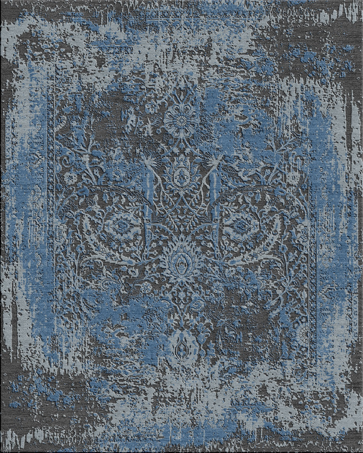 Hand Knotted Loom Oriental Multicolor Wool Area Rug