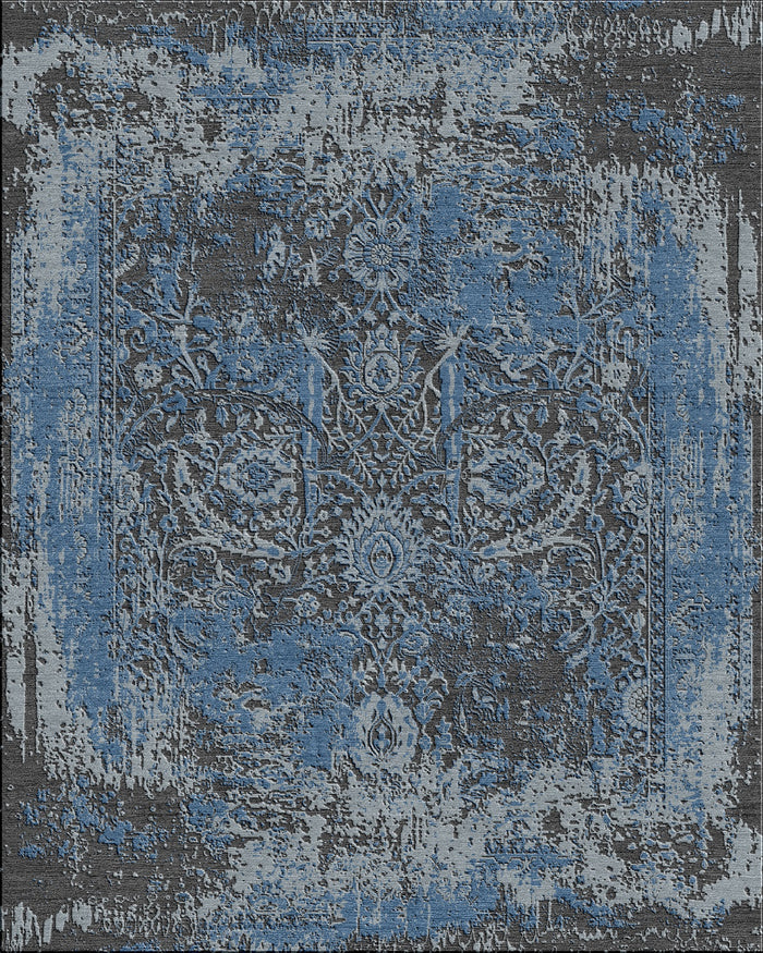 Hand Knotted Loom Oriental Multicolor Wool Area Rug