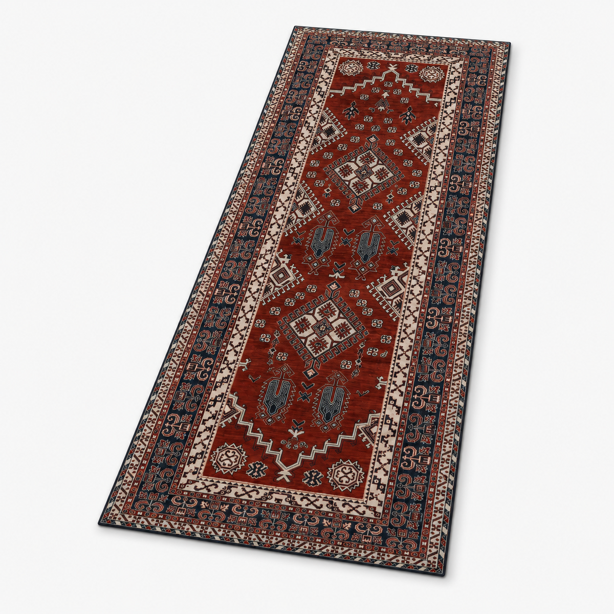 Anatolian Rust Hand Knotted Wool Oriental Area Rug